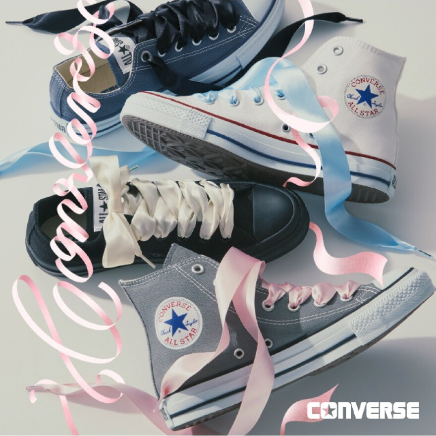 CONVERSEシューレースプレゼント